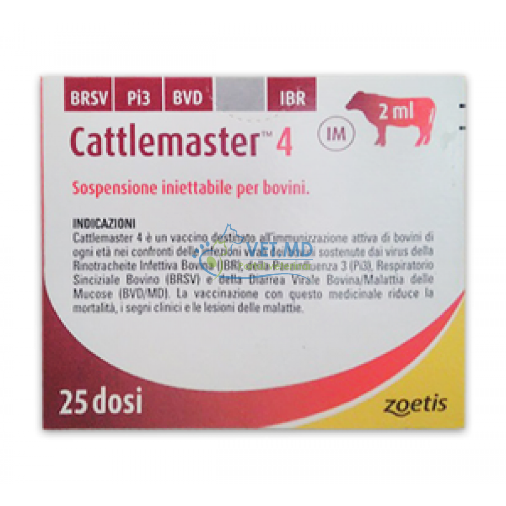 Vaccin Cattlemaster 4 , 25 doze